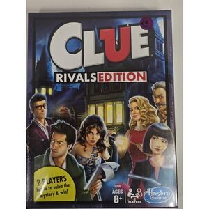 Clue Rivals Edition Board Game by Hasbro 2-6 Player Sealed‎ Brand New